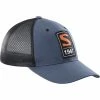 Casquettes SALOMON TRUCKER CURVED CAP DARK DENIM/BLACK 22 Bleu -Bonnets Soldes Boutique 9 100949 trucker curved cap dark denim black lc1681500 01