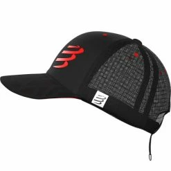 Casquettes COMPRESSPORT RACING TRUCKER CAP BLACK/RED 22 Noir -Bonnets Soldes Boutique 9 101316 racing trucker cap black red cu00004b 906 02