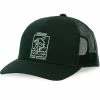 Casquettes OXBOW O1KEPS EMBROIDED RETRO BLACK 22 Noir