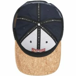 Casquettes PICTURE WAKOPA BB CAP DARK BLUE 22 Bleu / Marron -Bonnets Soldes Boutique 9 103916 sb176 e 03