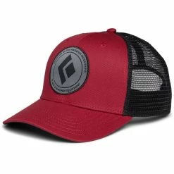 Casquettes BLACK DIAMOND BD TRUCKER RED ROCK-BLACK 22 Rouge