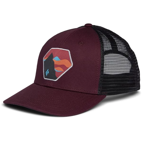 Casquettes BLACK DIAMOND BD LOW PROFILE TRUCKER HAT BORDEAUX-BLACK 23 Violet 3 Casquettes BLACK DIAMOND BD LOW PROFILE TRUCKER HAT BORDEAUX-BLACK 23 Violet
