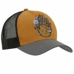 Casquettes E9 FREE-C HAT ORANGE 22 Marron / Gris / Noir