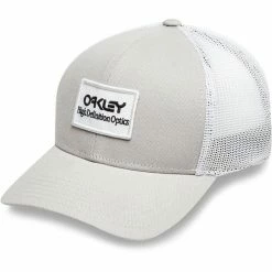 Casquettes OAKLEY OAKLEY B1B HDO PATCH TRUCKER STONE GRAY 22 Blanc