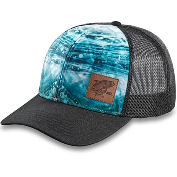 Casquettes DAKINE CROSSING CURVED BILL TRUCKER TARPONOGRAPHY 22 Noir / Bleu 3 Casquettes DAKINE CROSSING CURVED BILL TRUCKER TARPONOGRAPHY 22 Noir / Bleu