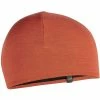 Bonnets Ski ICEBREAKER POCKET HAT CLAY/JET HTHR 22 Rouge