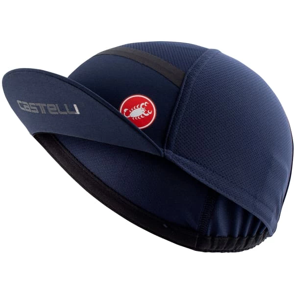 Casquettes Vélo CASTELLI OMBRA CYCLING CAP DARK BLUE 23 Bleu 3 Casquettes Vélo CASTELLI OMBRA CYCLING CAP DARK BLUE 23 Bleu