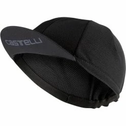 Casquettes Vélo CASTELLI PREMIO CAP BLACK 23 Noir