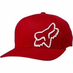 Casquettes FOX FLEX 45 FLEXFIT HAT CHILI 23 Rouge