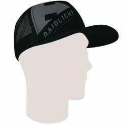 Casquettes RAIDLIGHT TRUCKER BLACK 22 Noir / Gris