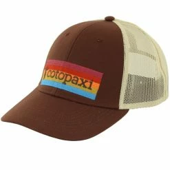 Casquettes COTOPAXI ON THE HORIZON TRUCKER HAT CHESTNUT 23 Marron / Beige