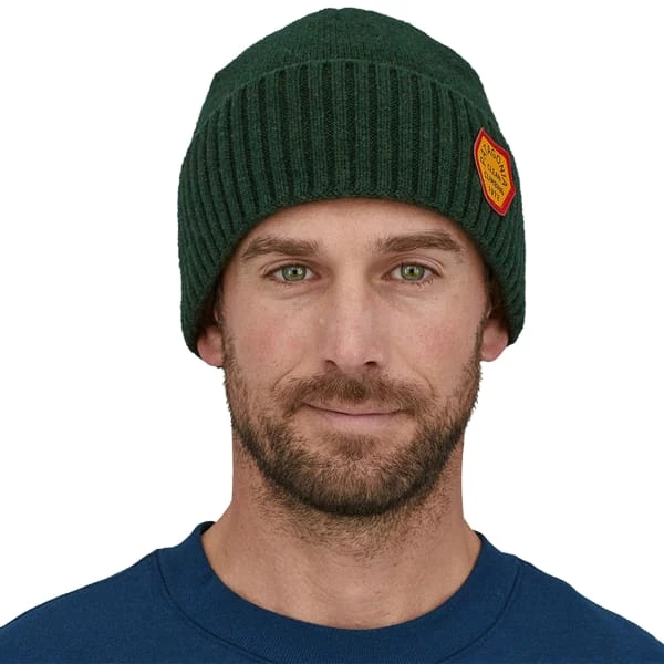 Bonnets Ski PATAGONIA BRODEO BEANIE CLEAN CLIMB PATCH PINYON GREEN 23 Vert 4 Bonnets Ski PATAGONIA BRODEO BEANIE CLEAN CLIMB PATCH PINYON GREEN 23 Vert – Image 2
