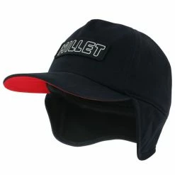 Bonnets Soldes Boutique 12 Casquettes MILLET HERITAGE FLEECE FLAP CAP SAPHIR/RED 23 Rouge / Noir
