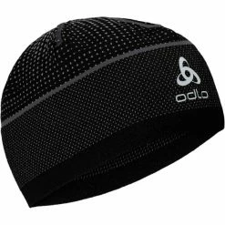 Bonnets Ski ODLO HAT VELOCITY CERAMIWARM BLACK/ODLO STEEL GREY 23 Noir