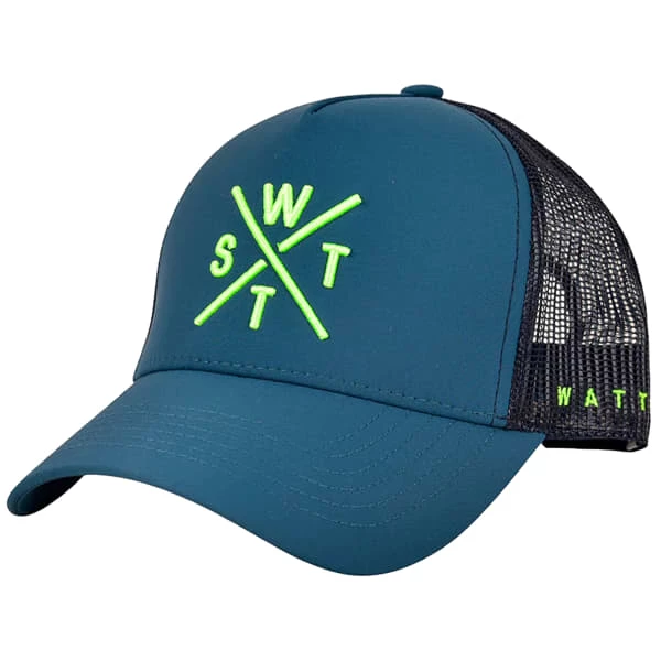 Casquettes WATTS TRUCKER CAP TRIBE BLUE PETROL 23 Bleu 3 Casquettes WATTS TRUCKER CAP TRIBE BLUE PETROL 23 Bleu