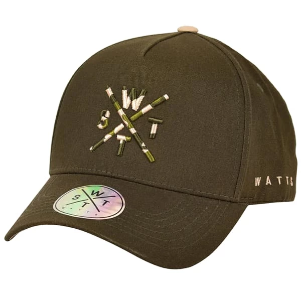 Casquettes WATTS TRUCKER CAP LONDON KAKI 23 Vert 3 Casquettes WATTS TRUCKER CAP LONDON KAKI 23 Vert