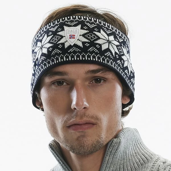 Bandeaux Sport DALE OF NORWAY GARMISCH HEADBAND BLACK OFF WHITE DARK CHARCOAL 23 Noir / Blanc 4 Bandeaux Sport DALE OF NORWAY GARMISCH HEADBAND BLACK OFF WHITE DARK CHARCOAL 23 Noir / Blanc – Image 2