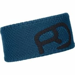 Bandeaux Sport ORTOVOX ROCK 'N' WOOL HEADBAND PETROLE BLUE 23 Bleu
