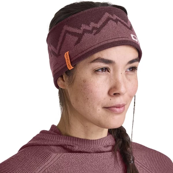 Bandeaux Sport ORTOVOX PEAK HEADBAND WINETASTING 23 Violet 4 Bandeaux Sport ORTOVOX PEAK HEADBAND WINETASTING 23 Violet – Image 2