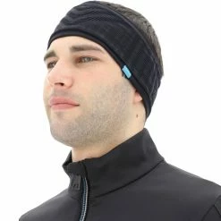Bandeaux Sport UYN UNISEX HANGOUT HEADBAND BLACK 23 Noir -Bonnets Soldes Boutique 9 118479 unisex hangout headband black o102151 b000 02