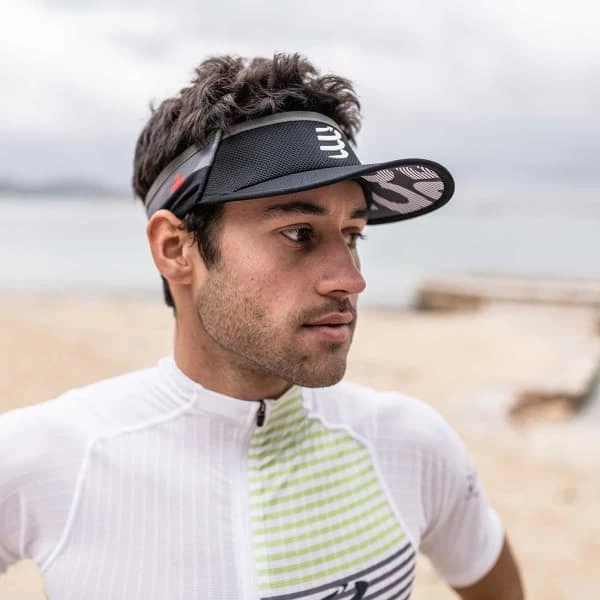 Casquettes COMPRESSPORT VISOR ULTRALIGHT BLACK 22 Noir 5 Casquettes COMPRESSPORT VISOR ULTRALIGHT BLACK 22 Noir – Image 3