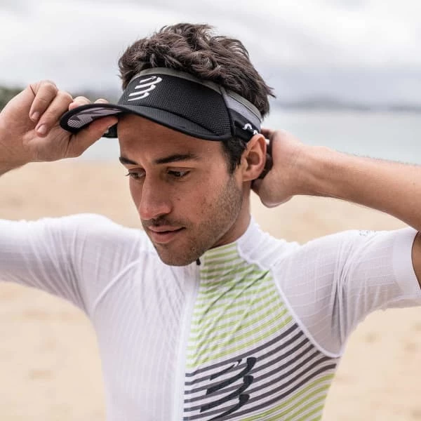 Casquettes COMPRESSPORT VISOR ULTRALIGHT BLACK 22 Noir 7 Casquettes COMPRESSPORT VISOR ULTRALIGHT BLACK 22 Noir – Image 5