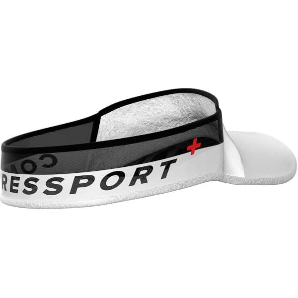 Casquettes COMPRESSPORT VISOR ULTRALIGHT WHITE 22 Blanc 4 Casquettes COMPRESSPORT VISOR ULTRALIGHT WHITE 22 Blanc – Image 2