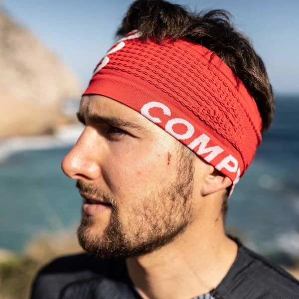 Bandeaux Sport COMPRESSPORT HEADBAND ON/OFF RED 22 Rouge 5 Bandeaux Sport COMPRESSPORT HEADBAND ON/OFF RED 22 Rouge – Image 3