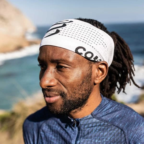 Bandeaux Sport COMPRESSPORT HEADBAND ON/OFF WHITE 22 Blanc 5 Bandeaux Sport COMPRESSPORT HEADBAND ON/OFF WHITE 22 Blanc – Image 3