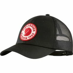 FJALLRAVEN Casquettes FJÄLLRÄVEN 1960 LOGO LÅNGTRADARKEPS BLACK 23 Noir