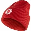 FJALLRAVEN Bonnets Ski FJÄLLRÄVEN 1960 LOGO HAT TRUE RED 23 Rouge