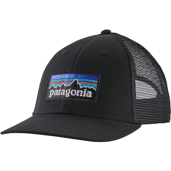 Casquettes PATAGONIA P-6 LOGO LOPRO TRUCKER HAT BLACK 23 Noir 3 Casquettes PATAGONIA P-6 LOGO LOPRO TRUCKER HAT BLACK 23 Noir
