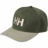 Casquettes HELLY HANSEN HH BRAND CAP FOREST 21 Vert / Beige -Bonnets Soldes Boutique 9 86603 67300 469 01