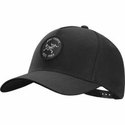 Casquettes ARC'TERYX BIRD PATCH CAP BLACK 23 Noir