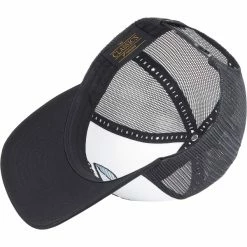 Casquettes PICTURE KULDO TRUCKER CAP WHITE 23 Blanc / Noir -Bonnets Soldes Boutique 9 92157 kuldo trucker cap white sb177 a 03