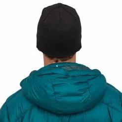 Bonnets Ski PATAGONIA BEANIE HAT BLACK 22 Noir -Bonnets Soldes Boutique 9 92611 beanie hat black 28860 blk 03