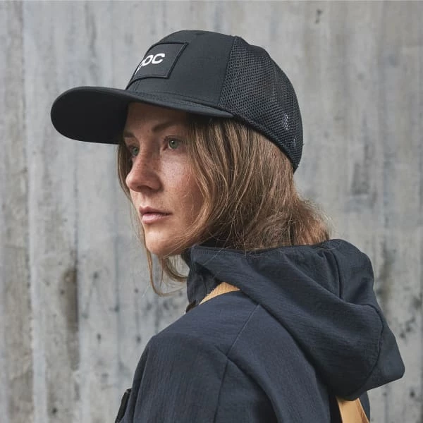 Casquettes POC POC TRUCKER CAP URANIUM BLACK 23 Noir 4 Casquettes POC POC TRUCKER CAP URANIUM BLACK 23 Noir – Image 2