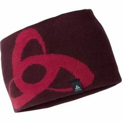 Bandeaux Sport ODLO CERAMIWARM MID GAGE WINETASTING-DEEP CLARET 22 Violet