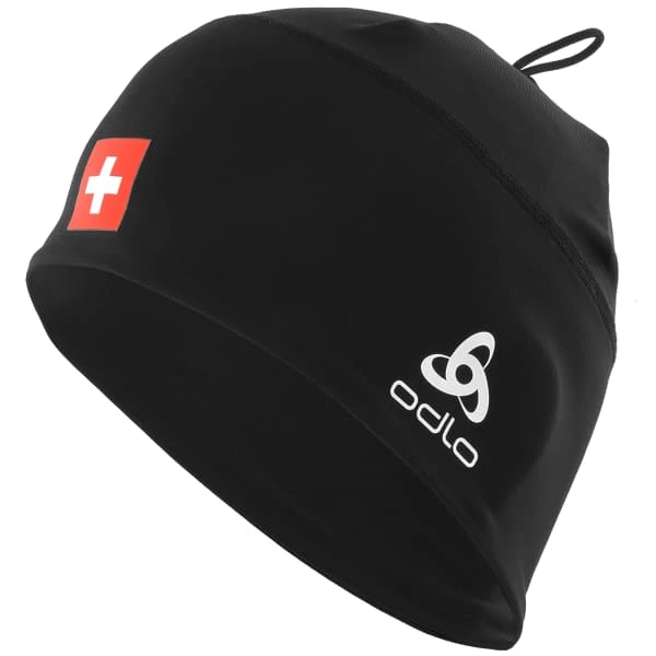 Bonnets Ski ODLO POLYKNIT FAN WARM ECO HAT SWISSSKI BLACK 23 Noir 3 Bonnets Ski ODLO POLYKNIT FAN WARM ECO HAT SWISSSKI BLACK 23 Noir