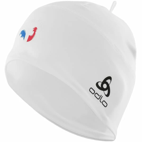 Bonnets Ski ODLO POLYKNIT FAN WARM ECO HAT FRANCE WHITE 23 Blanc 3 Bonnets Ski ODLO POLYKNIT FAN WARM ECO HAT FRANCE WHITE 23 Blanc