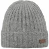 Bonnets Ski BARTS HAAKON TURNUP HEATHER GREY 22 Gris