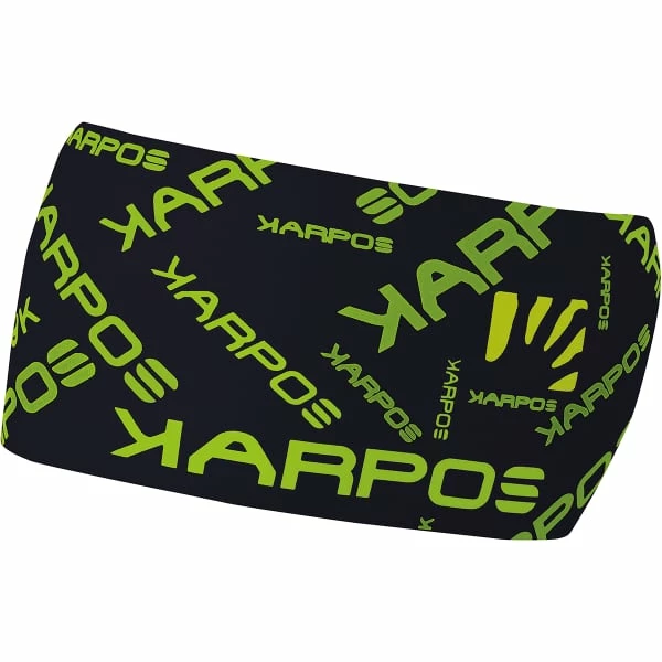 Bandeaux Sport KARPOS PELMO HEADBAND BLACK LIME GREEN 23 Noir / Vert 3 Bandeaux Sport KARPOS PELMO HEADBAND BLACK LIME GREEN 23 Noir / Vert