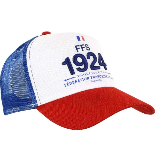 Casquettes FFS TRUCKER CAP 23 Bleu / Blanc / Rouge 3 Casquettes FFS TRUCKER CAP 23 Bleu / Blanc / Rouge – Image 2