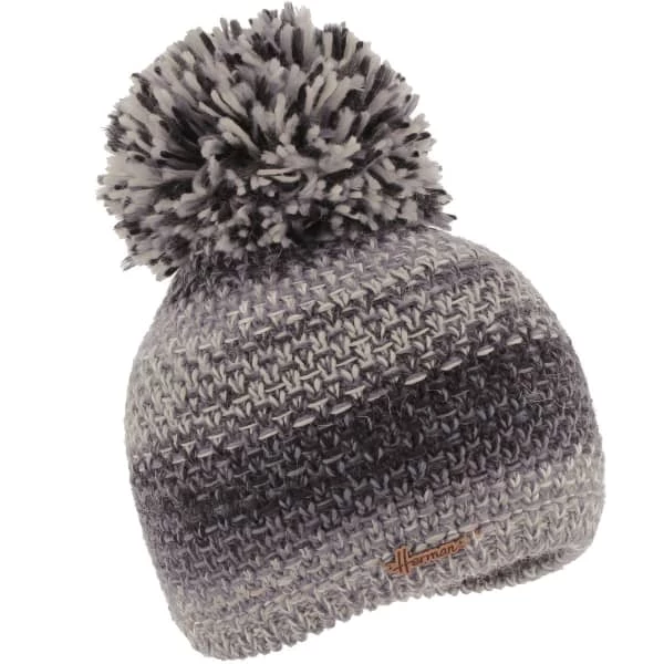 Bonnets Ski HERMAN JUSTIN 8606 BLACK 21 Gris / Beige / Noir 3 Bonnets Ski HERMAN JUSTIN 8606 BLACK 21 Gris / Beige / Noir
