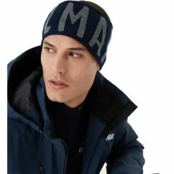 Bandeaux Sport COLMAR UNISEX HEADBAND BLUE BLACK 22 Bleu